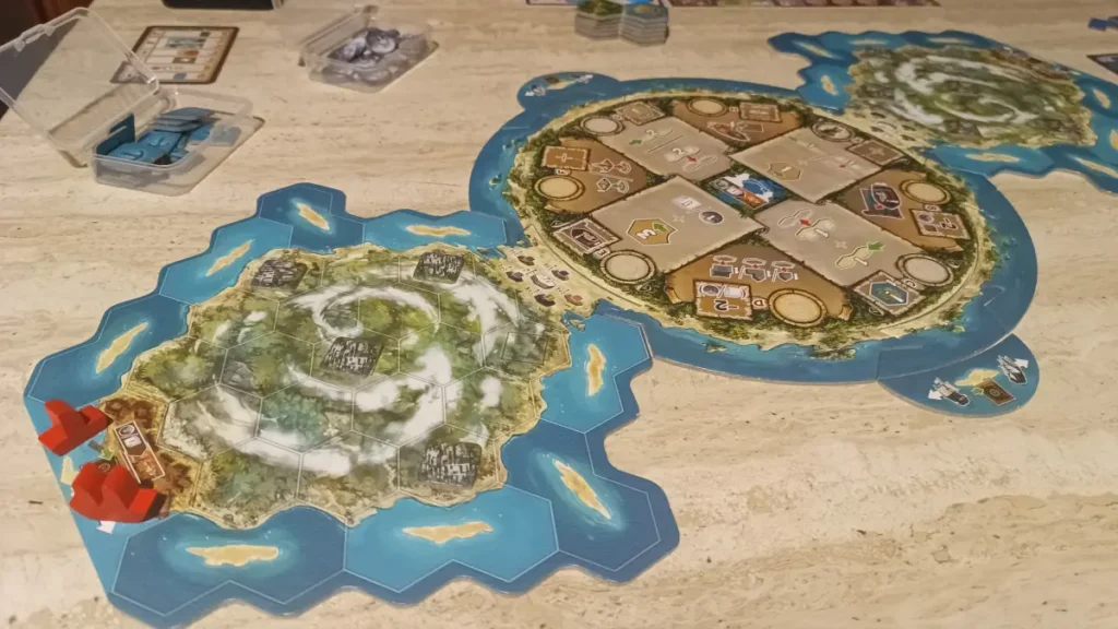tabellone gioco cooper island