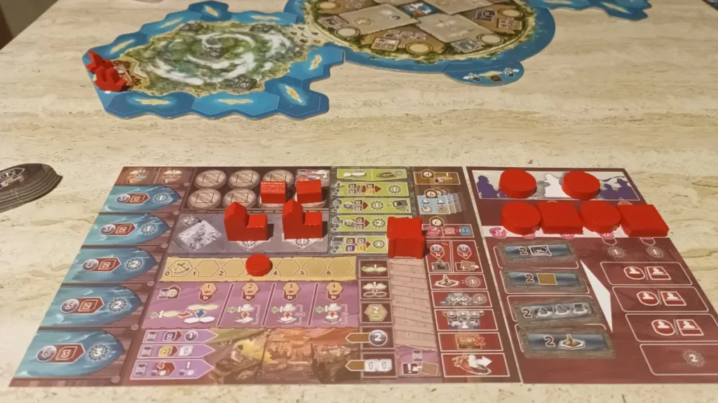 plancia giocatore cooper island