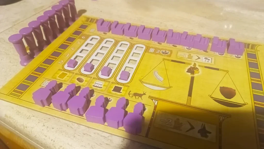 tekhenu plancia del giocatore