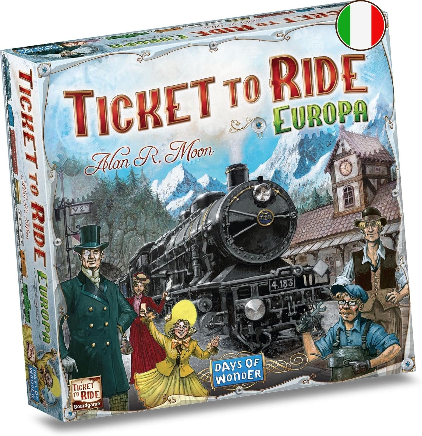 Ticket to Ride Europa gioco da tavolo