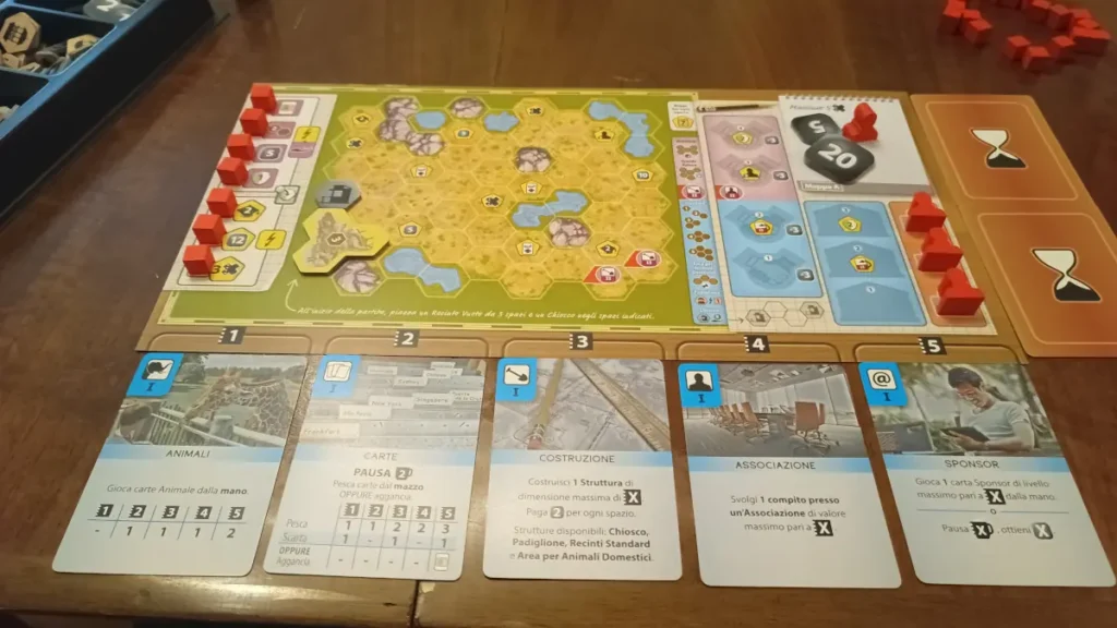 plancia del giocatore ark nova 