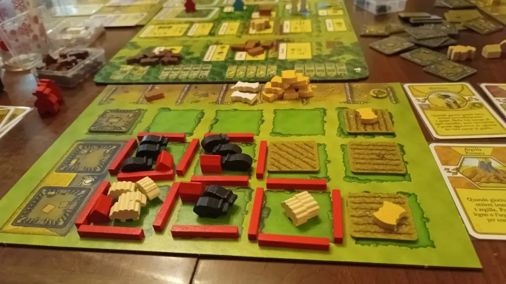 plancia del giocatore agricola