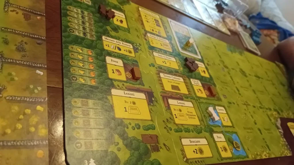 plancia di gioco agricola