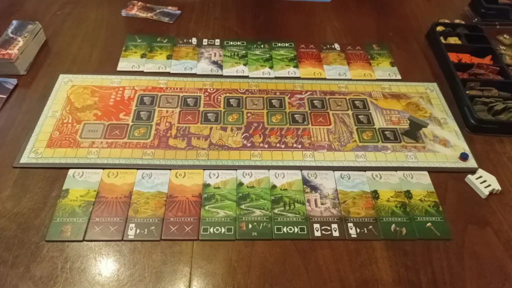 Plancia di gioco empire's end 