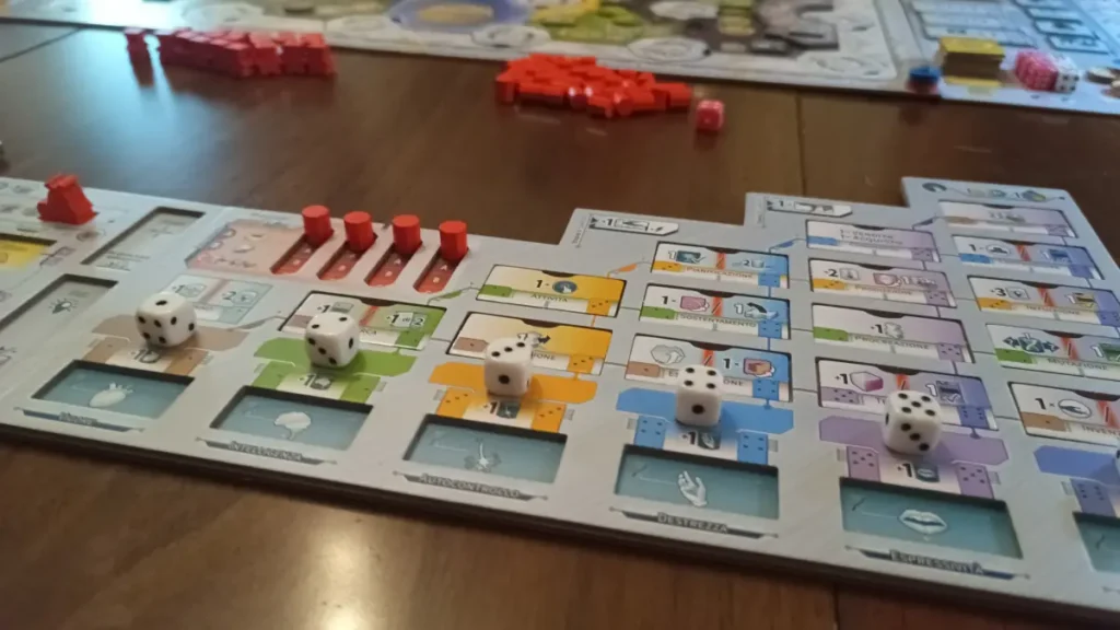 Dadi azioni covolution 