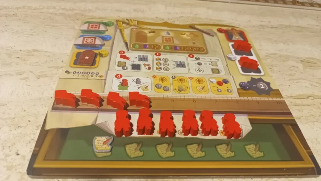 plancia di gioco the red cathedral contractors 