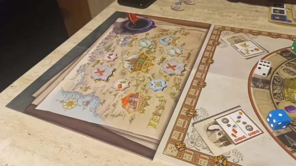 plancia di gioco espansione the red cathedral